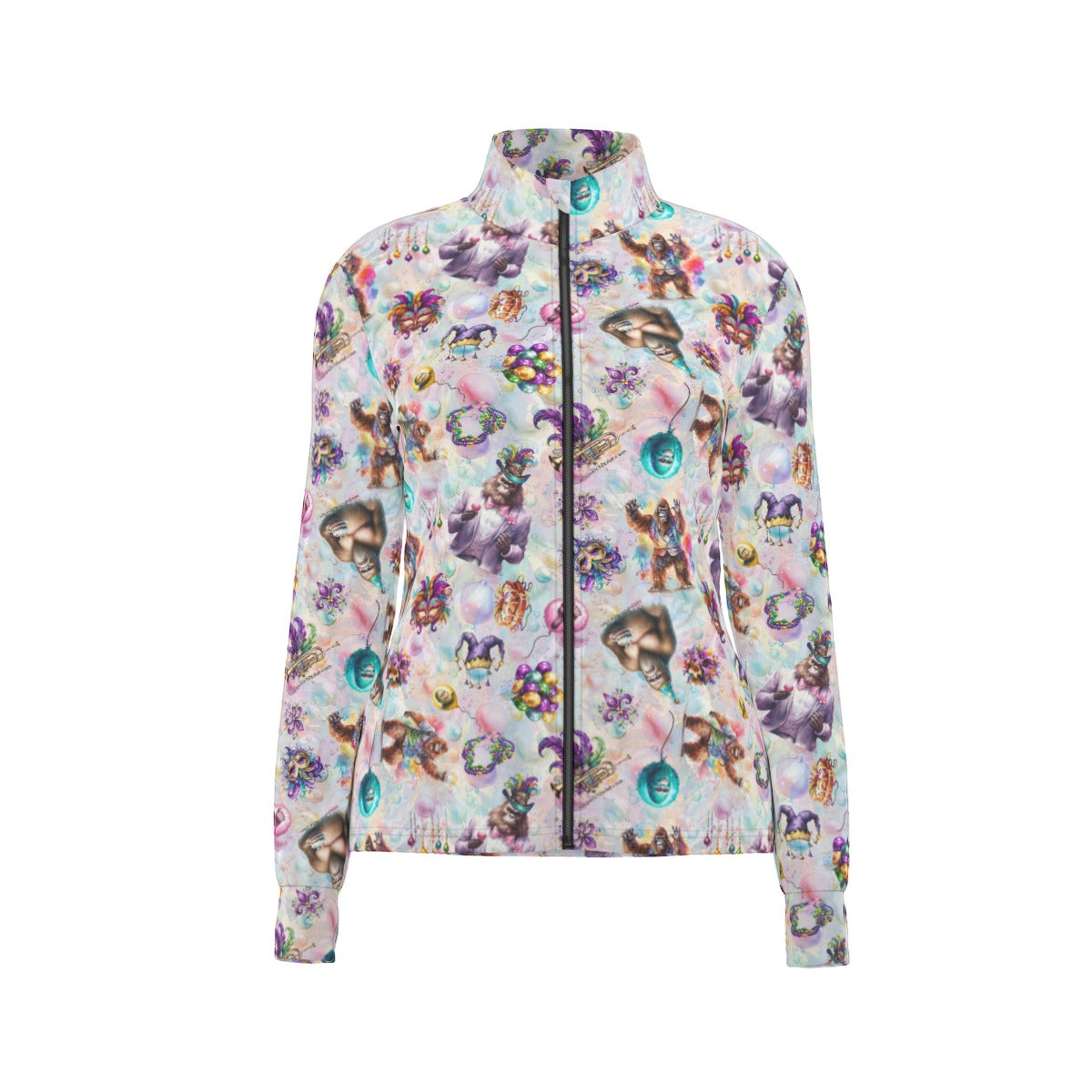 10 Bigfoot / Sasquatch Designs, Women’s Long Sleeve Thumbhole Jacket