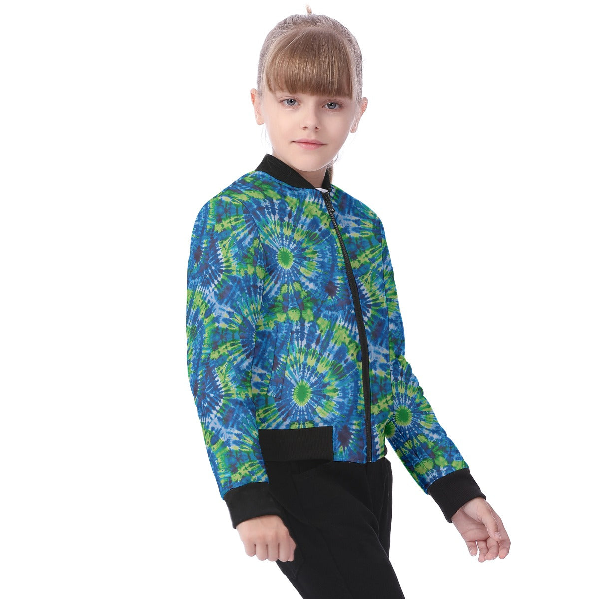 19 Tie Dye Designs, Kid’s Bomber Jacket