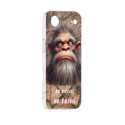 Bigfoot Sasquatch "no coffee, no talkie", IPhone 17 Series (4 models) TP Cell Mobile Phone Case