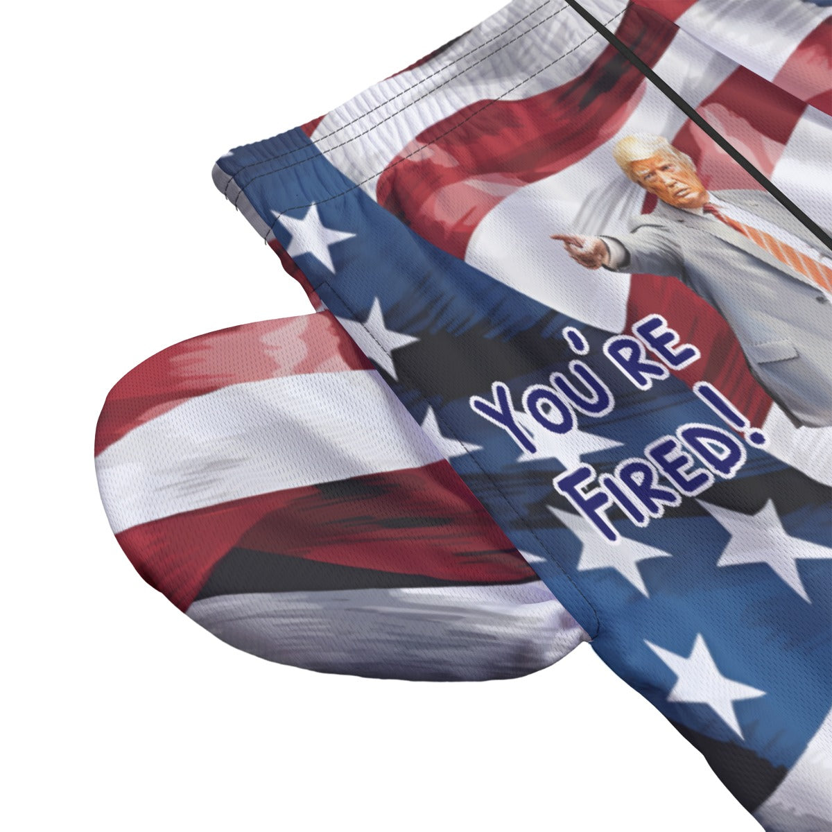 Donald Trump "You're Fired", Men’s Sports, Pocketed Shorts