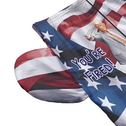 Donald Trump "You're Fired", Men’s Sports, Pocketed Shorts