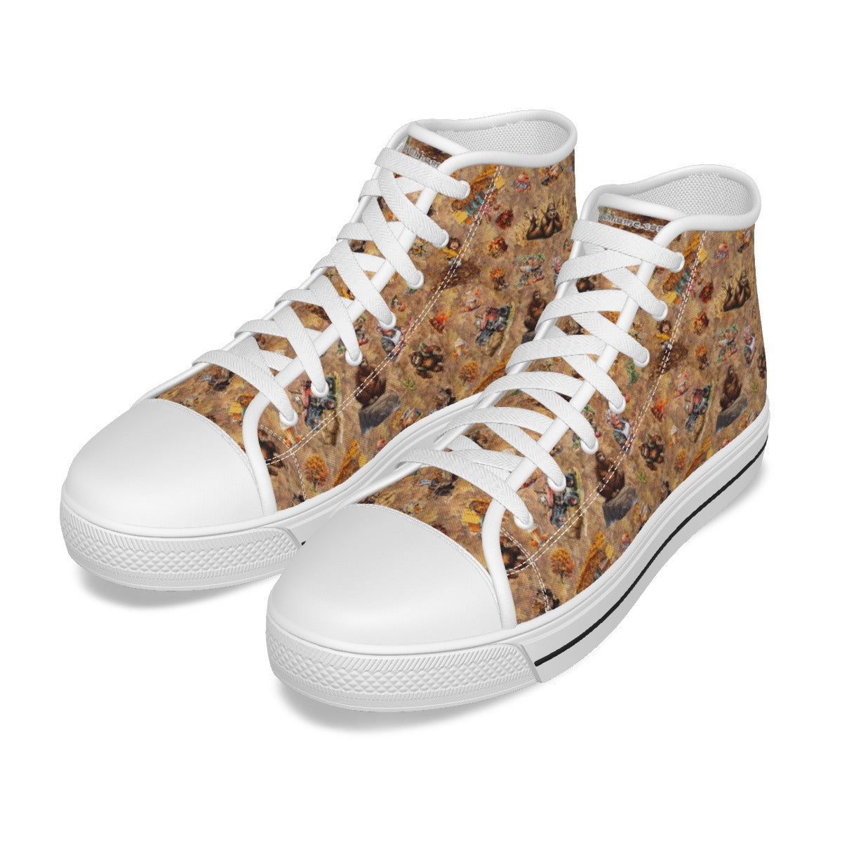Bigfoot 2 Sasquatch Kid's Canvas Shoes - Set 2 of 2