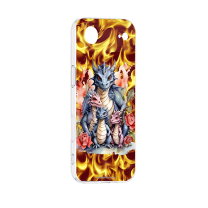 Dragons on Fire, IPhone 17 Series (4 models) TP Cell Mobile Phone Case
