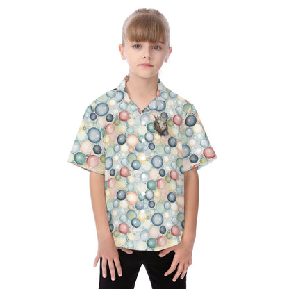 Earth Dragon, Kid's Hawaiian Vacation Shirt