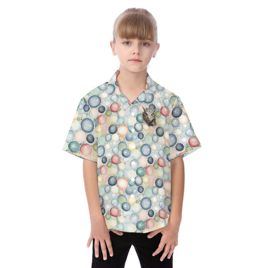 Earth Dragon, Kid's Hawaiian Vacation Shirt