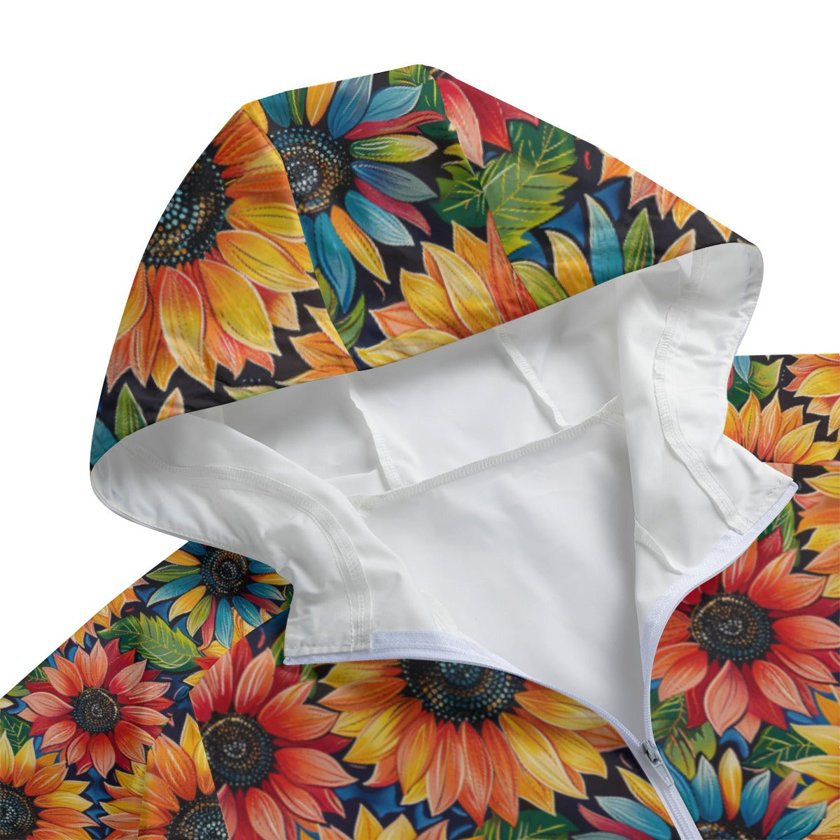 Dancing Bigfoot / Sasquatch, Hawaiian, Adult Windbreaker Long Jacket