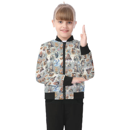 20 Misce Designs, Kid’s Bomber Jacket