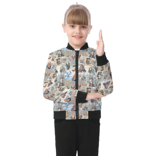 20 Misce Designs, Kid’s Bomber Jacket