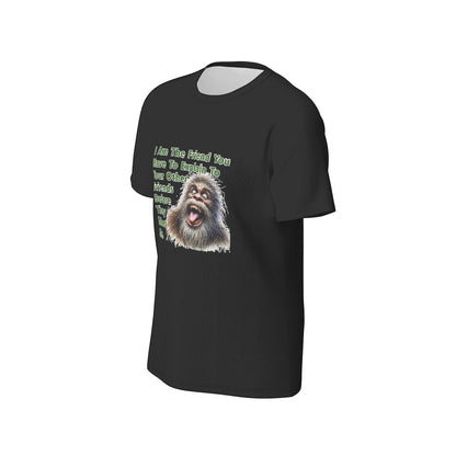 Bigfoot / Sasquatch, "I'm the friend...", Unisex Short Sleeve O-Neck Cotton T Shirt