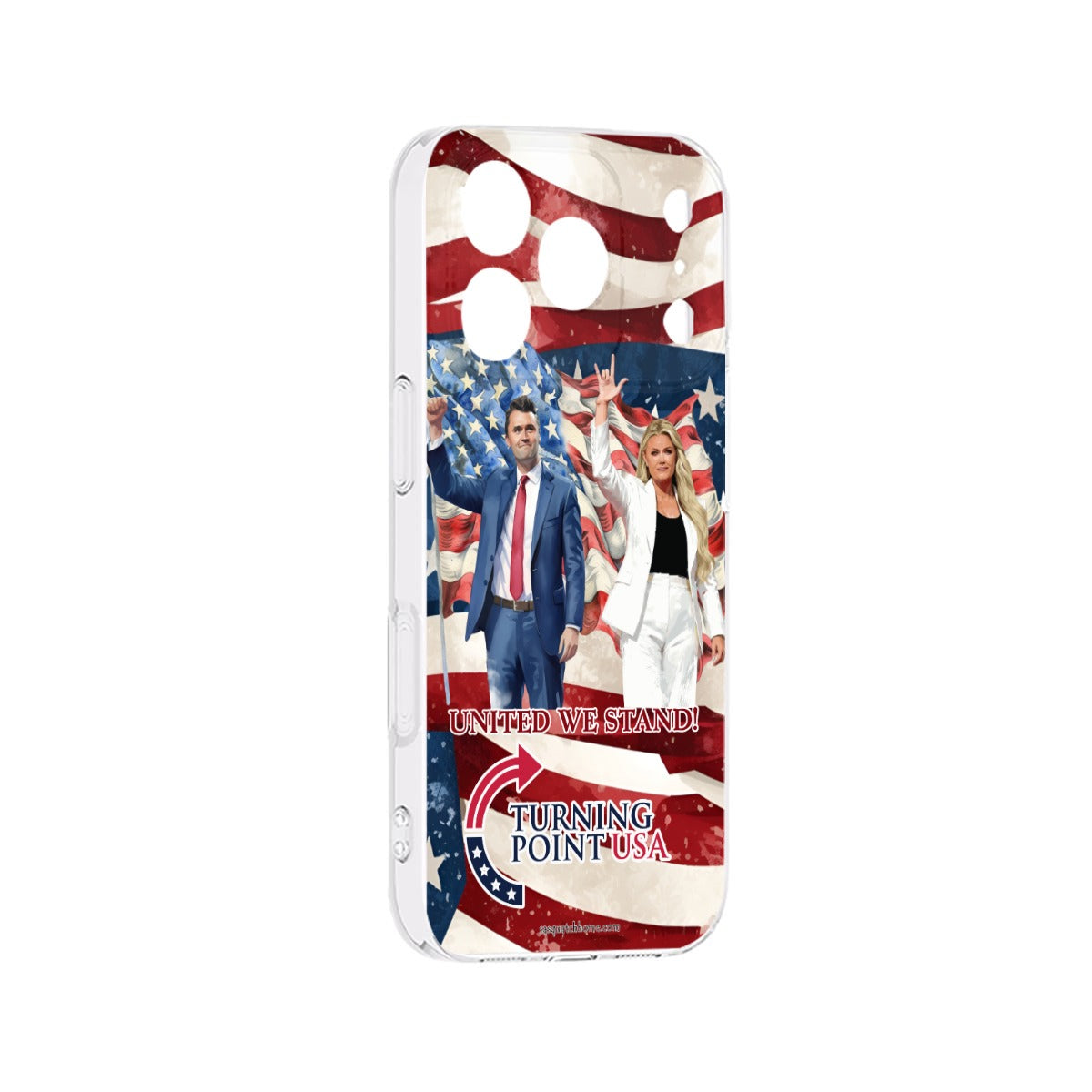 Charlie & Erika Kirk, IPhone 17 Series (4 models) TP Cell Mobile Phone Case