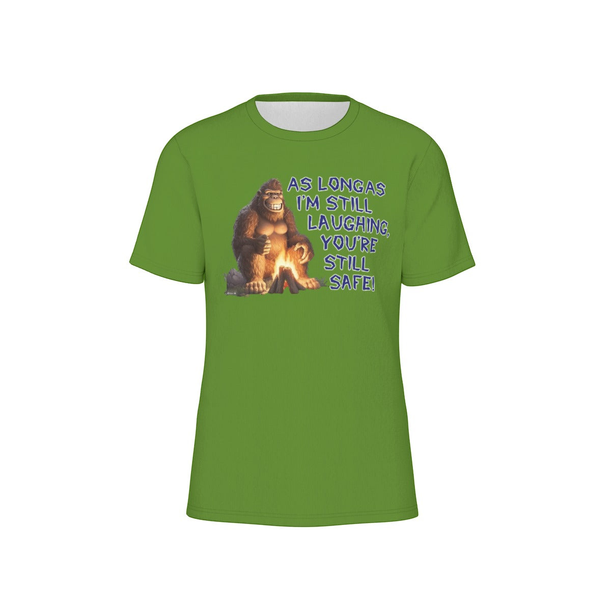 Bigfoot / Sasquatch "As long as I'm still...", Unisex Short Sleeve O-Neck Cotton T Shirt