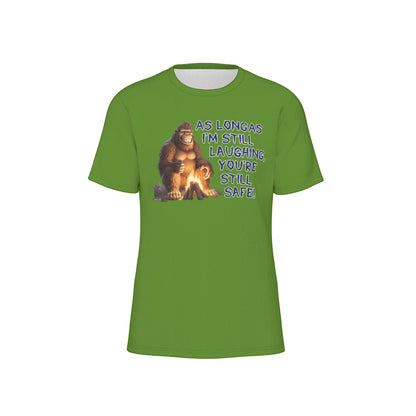 Bigfoot / Sasquatch "As long as I'm still...", Unisex Short Sleeve O-Neck Cotton T Shirt