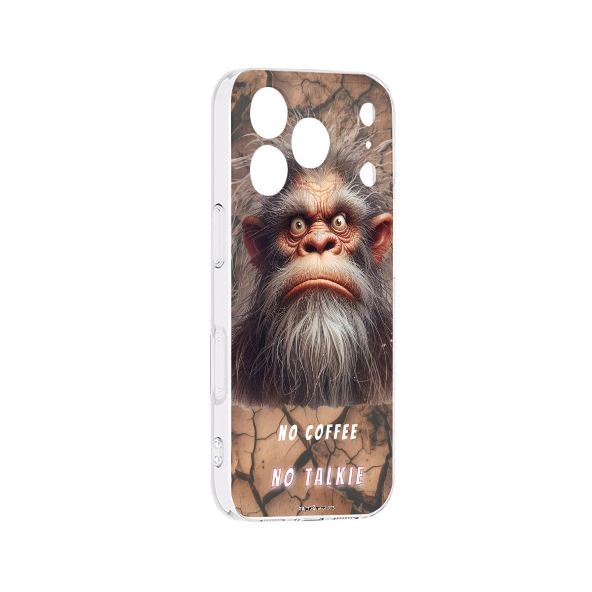Bigfoot Sasquatch "no coffee, no talkie", IPhone 17 Series (4 models) TP Cell Mobile Phone Case