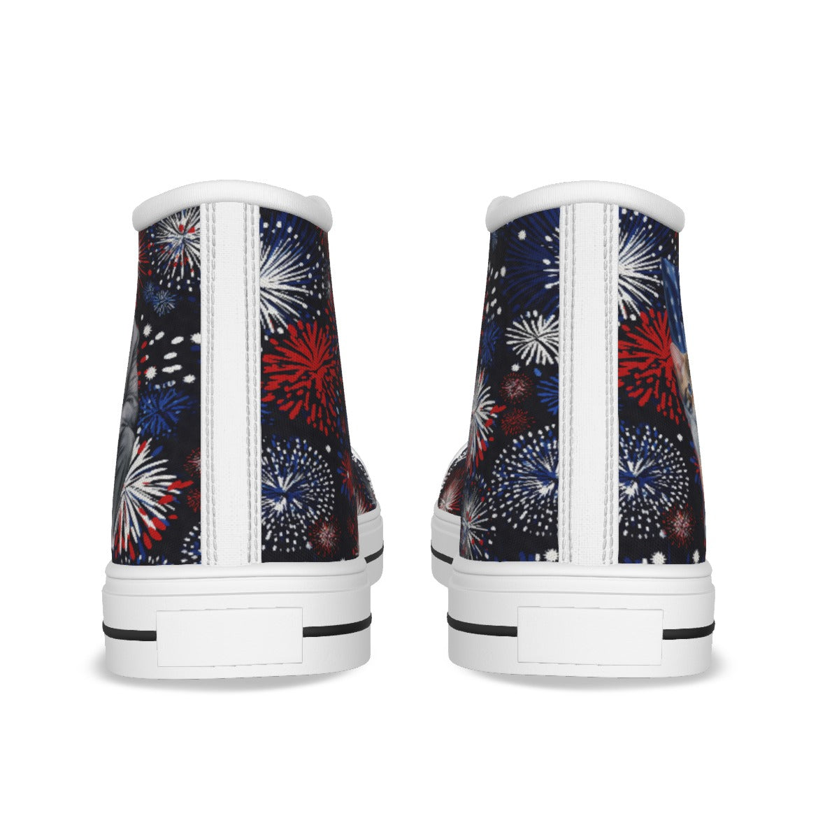 Donald Trump Cat & Dog, Kids Canvas Sneaker, Tennis Shoes