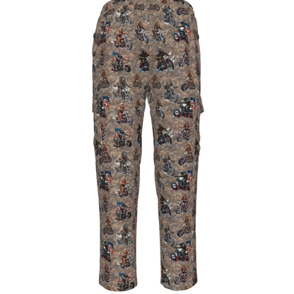 10 Bigfoot / Sasquatch Designs, Men’s Cargo Pants w/ Pockets