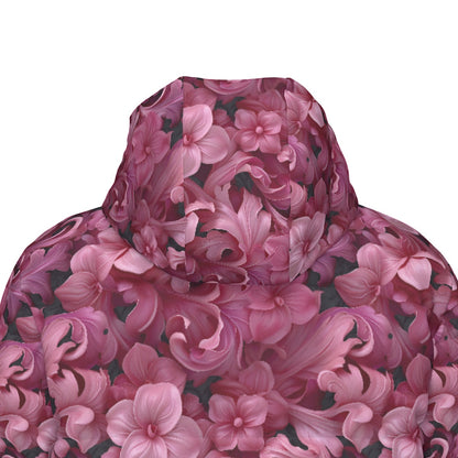 10 Flower Designs, Long Down Jacket / Coat