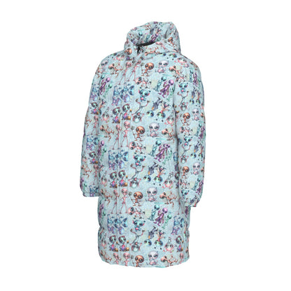 6 Alien Designs, Long Down Jacket / Coat