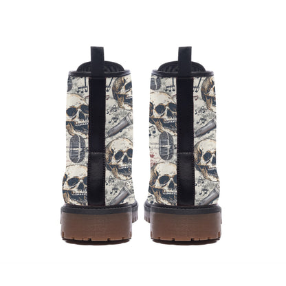 Skulls & Music, Men’s Martin Short Boots