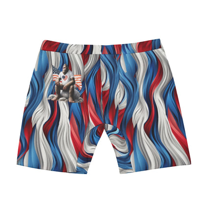 Patriot Bigfoot / Sasquatch Men’s Long Boxer Briefs