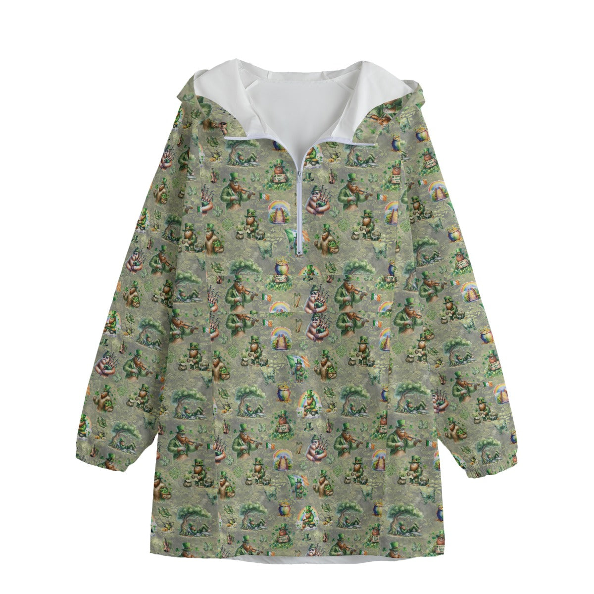 10 Bigfoot / Sasquatch Designs, Adult Windbreaker Long Jacket