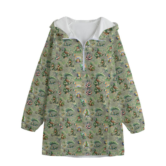 10 Bigfoot / Sasquatch Designs, Adult Windbreaker Long Jacket