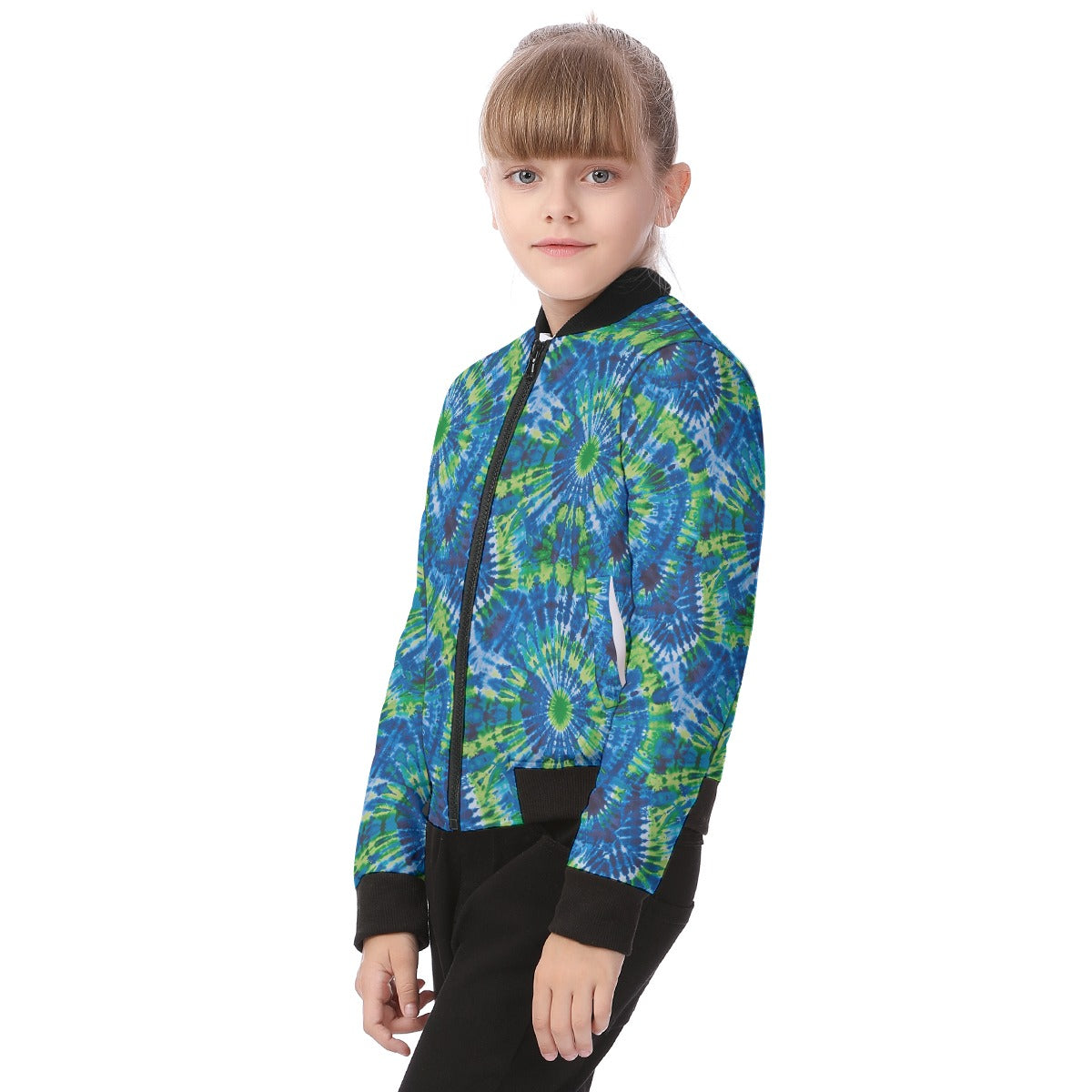 19 Tie Dye Designs, Kid’s Bomber Jacket