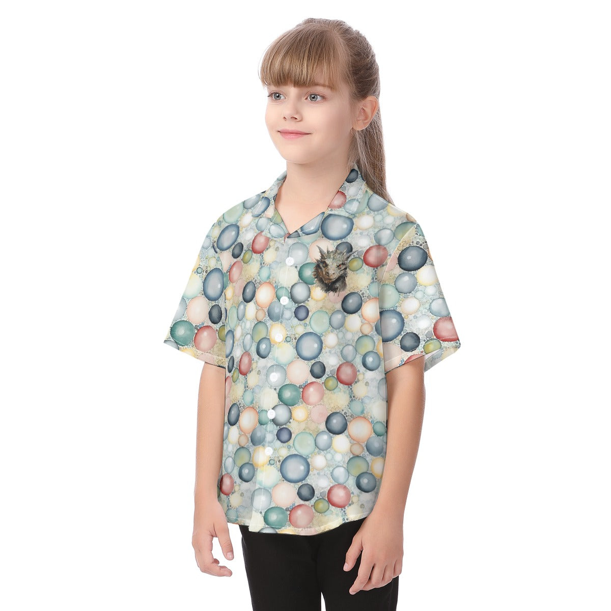 Earth Dragon, Kid's Hawaiian Vacation Shirt