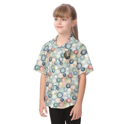 Earth Dragon, Kid's Hawaiian Vacation Shirt