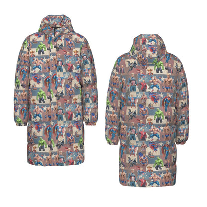 10 Donald Trump Designs, Long Down Jacket / Coat