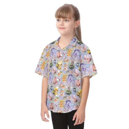 6 Fairy Designs, Kid's Hawaiian Vacation Shirt