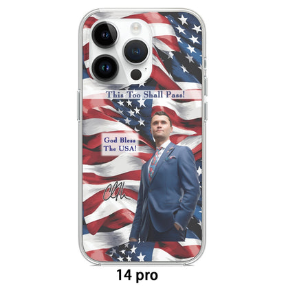Charlie Kirk Memorial, iPhone 14 15 Series Mobile Phone Case