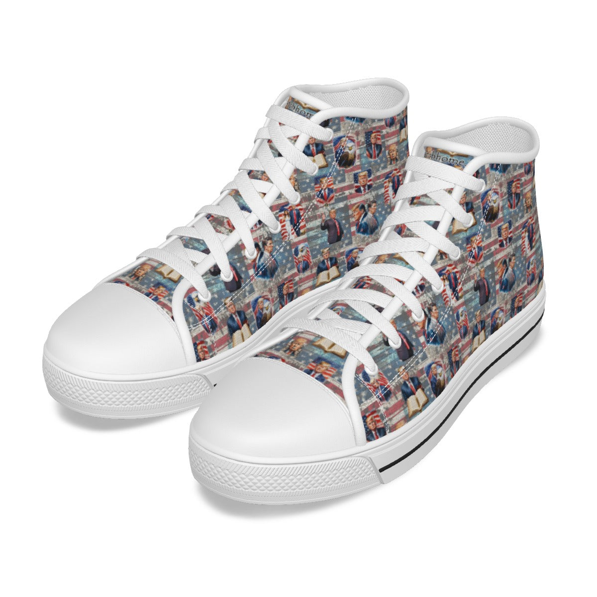 16 Donald Trump Designs, Kids Canvas Sneaker, Tennis Shoes