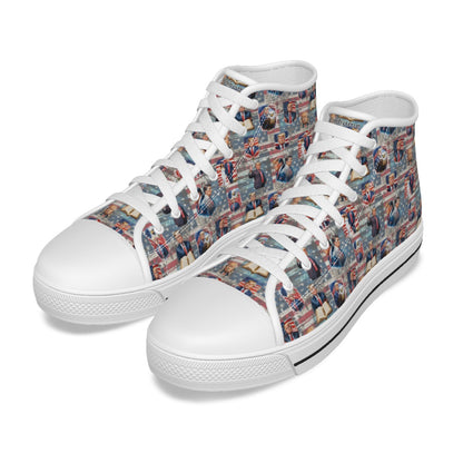 16 Donald Trump Designs, Kids Canvas Sneaker, Tennis Shoes