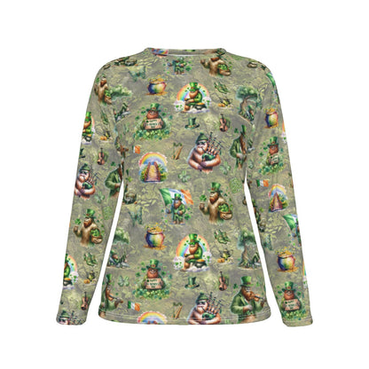 10 Bigfoot, Sasquatch Designs, Women’s Cotton Oversized Tee Shirt