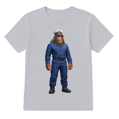Bigfoot Sasquatch Coast Guard T-Shirt Gildan 5000 T Shirt
