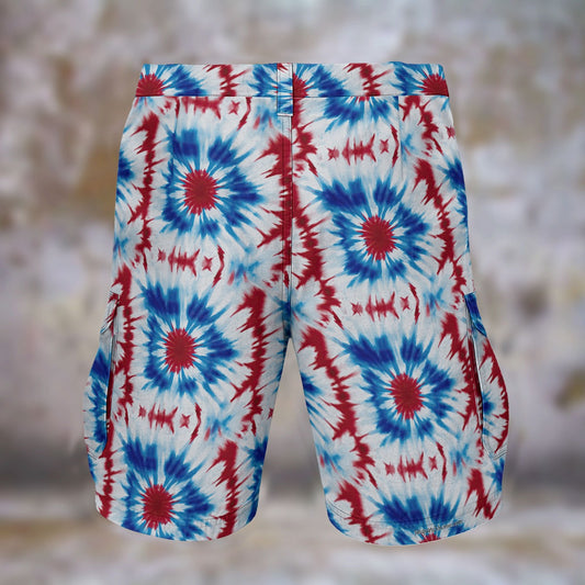 9 Tie Dye Designs, Men’s Cargo Shorts