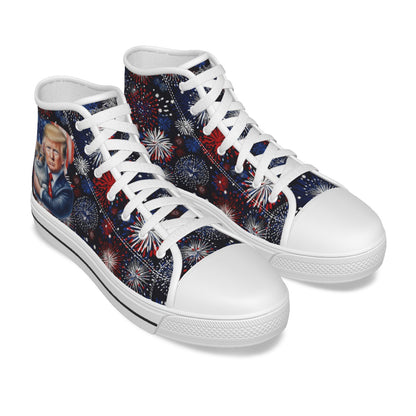 Donald Trump Cat & Dog, Kids Canvas Sneaker, Tennis Shoes