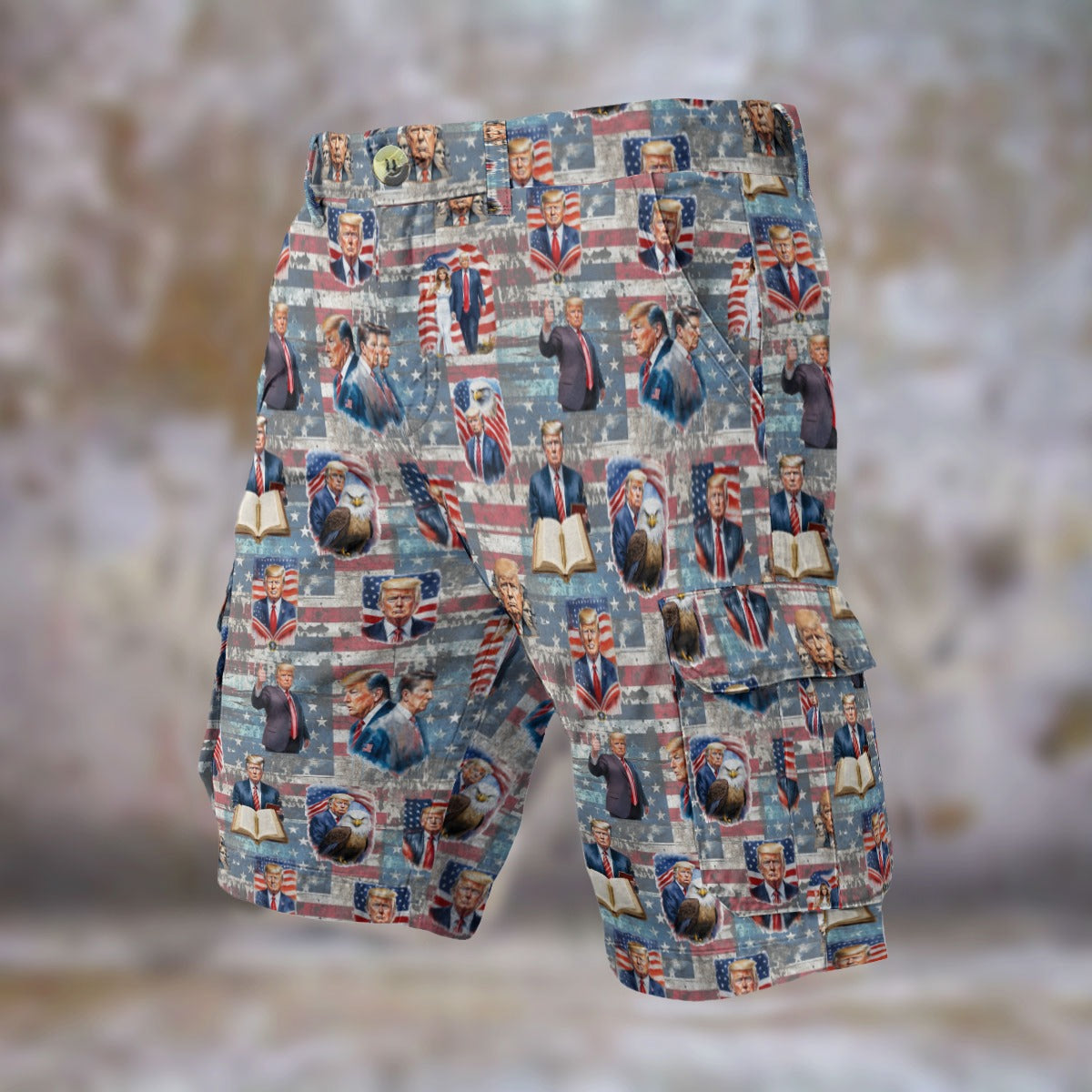 10 Donald Trump Designs, Men’s Cargo Shorts