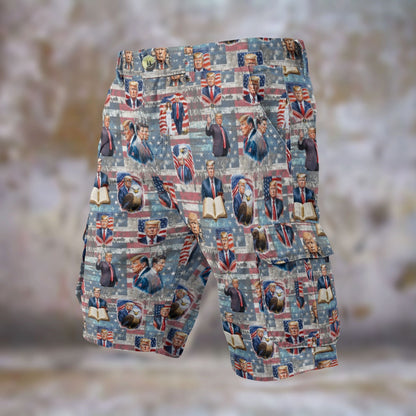 10 Donald Trump Designs, Men’s Cargo Shorts