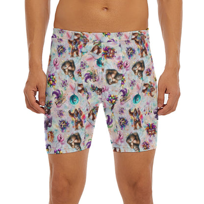 10 Bigfoot / Sasquatch, Men’s Long Boxer Briefs