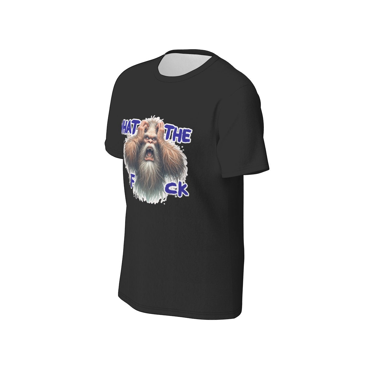 Bigfoot / Sasquatch "WTF", Unisex Short Sleeve O-Neck Cotton T Shirt