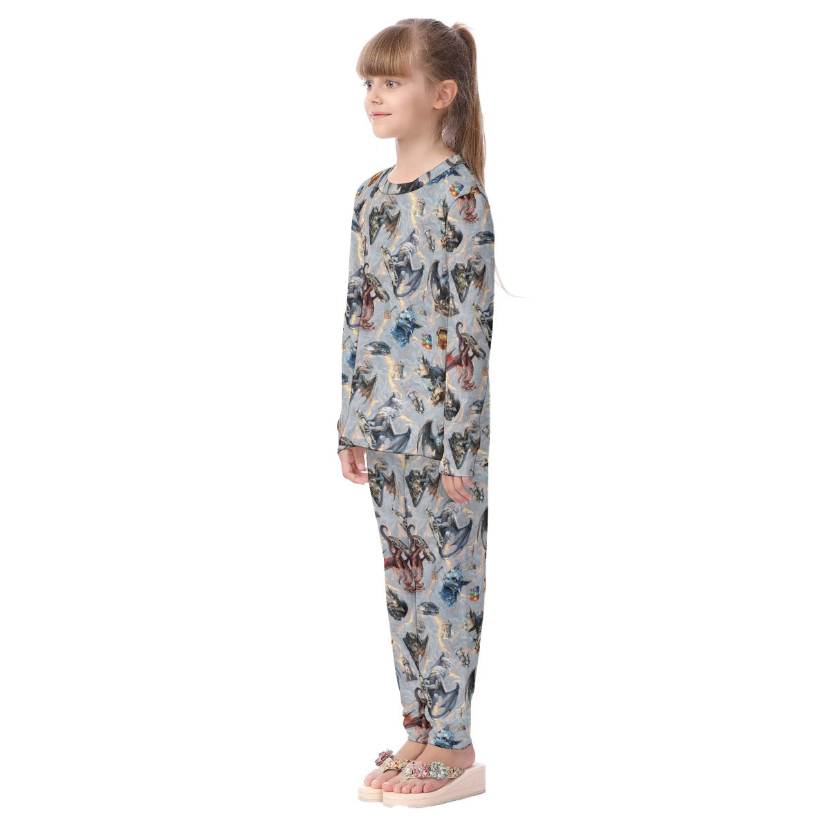 20 Misc Designs Kid's Long Pajamas Set