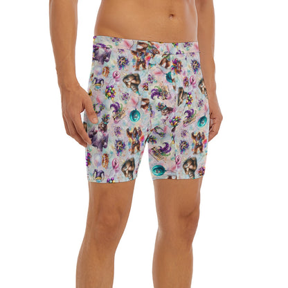 10 Bigfoot / Sasquatch, Men’s Long Boxer Briefs