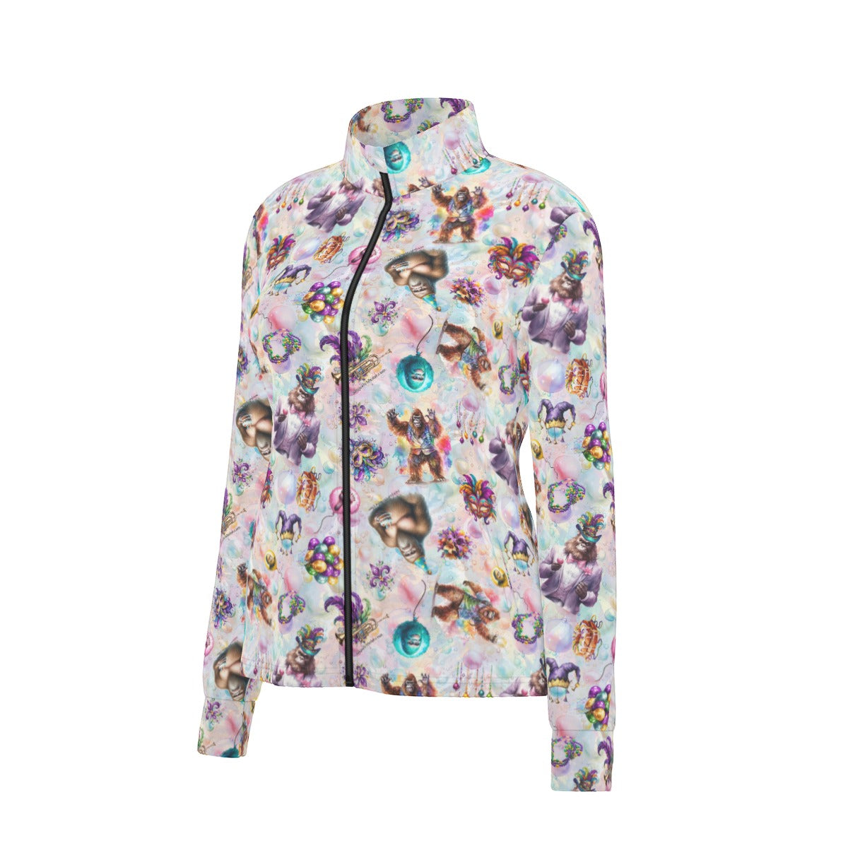 10 Bigfoot / Sasquatch Designs, Women’s Long Sleeve Thumbhole Jacket