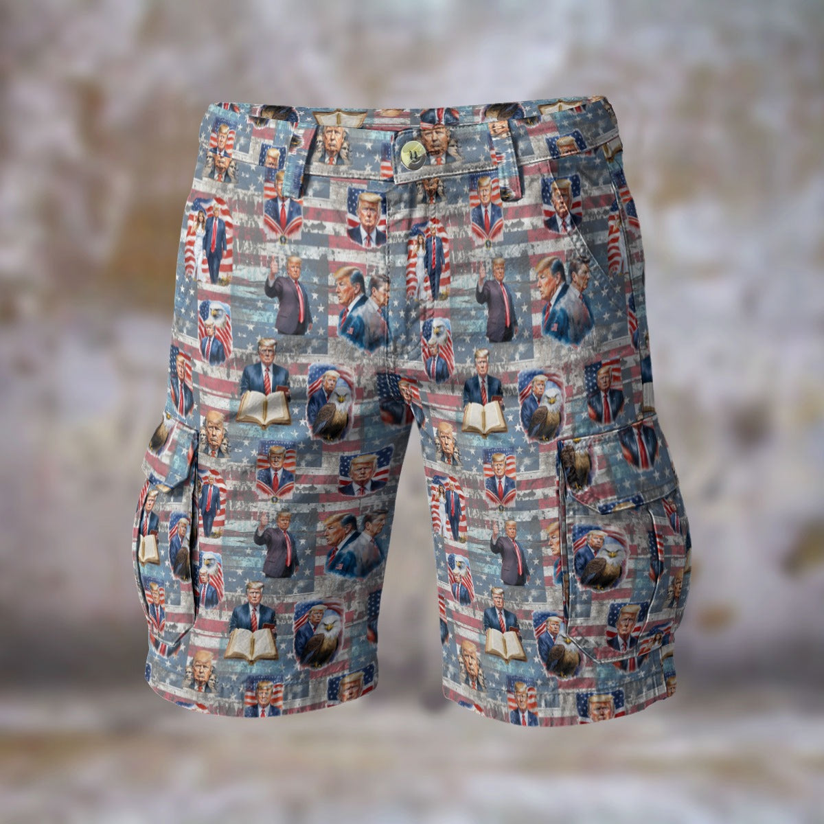10 Donald Trump Designs, Men’s Cargo Shorts