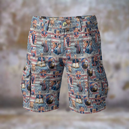10 Donald Trump Designs, Men’s Cargo Shorts