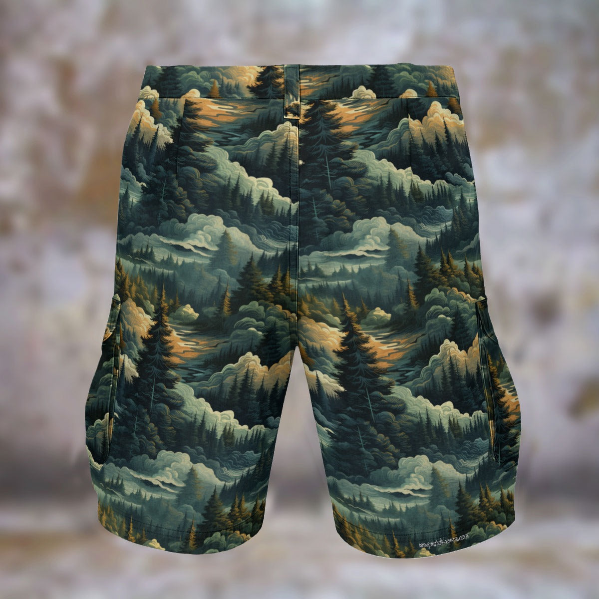 10 Bigfoot, Sasquatch Men’s Cargo Shorts