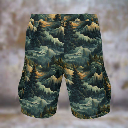 10 Bigfoot, Sasquatch Men’s Cargo Shorts