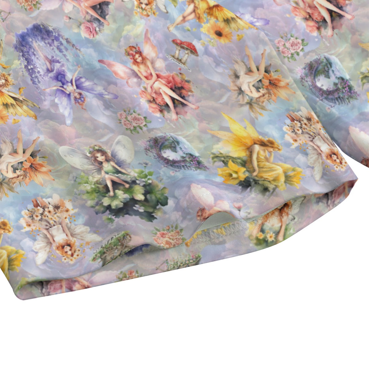 6 Fairy Designs, Women’s 2 Piece Yoga Short Set