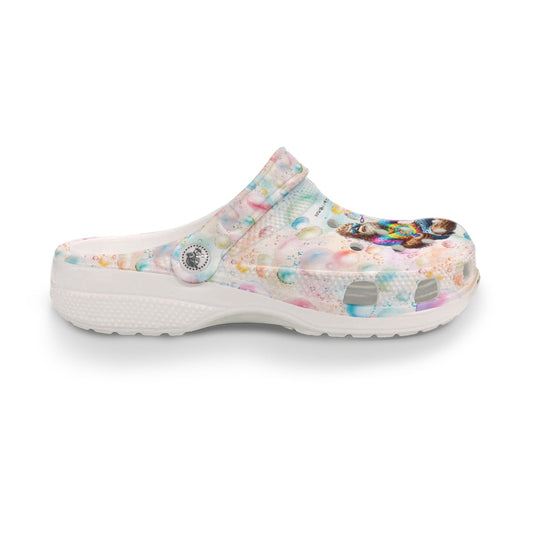 Hippie Bigfoot / Sasquatch, Women's Classic Clogs